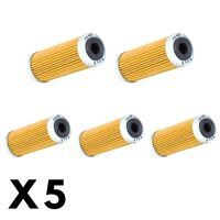 5 Pack K&N Oil Filter for Husqvarna FE350 2014-2024