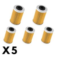 5 Pack K&N Oil Filter for KTM 450 EXC 2012-2016