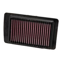 K&N Air Filter for Victory 1731 JACKPOT RED 2014-2015 KPL1608