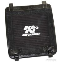 K&N Dry Charger Cover KSU4002TDK