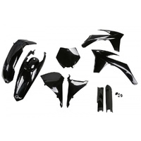 UFO Complete Plastic Kit for KTM SX 250 2011 Black 509FE001