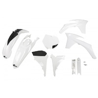 UFO Complete Plastic Kit for KTM SX 250 2011 White 510FE047