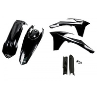 UFO Complete Plastic Kit for KTM EXCF 350 2012-2013 Black 
