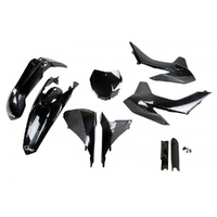 UFO Complete Plastic Kit for KTM SX 150 2013-2014 Black 