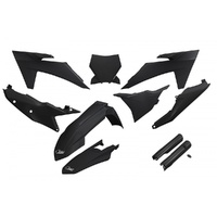 UFO Complete Plastic Kit for KTM SXF 350 2023-2024 Black 