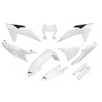 UFO Complete Plastic Kit for KTM EXCF 350 2024-2025 White 