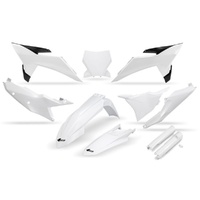 UFO Complete Plastic Kit for KTM SX 300 2025-2026 White 