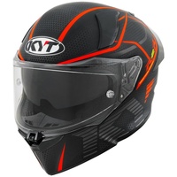 KYT Helmet R2R Concept Matt Black/Red 