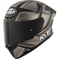 KYT Helmet TT Revo E06 Tourist Matt Cool Grey Matt Cool Grey 