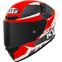 KYT Helmet TT Revo E06 Gear Black/Red Black/Red 