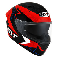KYT Helmet NF-R Force Helmet (With Pinlock) Red/Black 