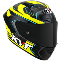 KYT Helmet NZ Race Competition Helmet Yellow/Carbon 