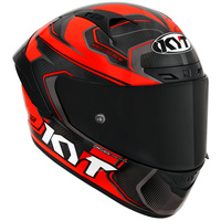KYT Helmet NZ Race Competition Helmet Red/Carbon 