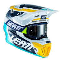 Leatt 22 Helmet/Goggle Combo Kit Moto 7.5 Aqua V22