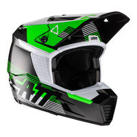 Leatt 22 Helmet Moto 3.5 Black V22 *** CLEARANCE ***