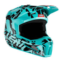 Leatt 23 Helmet Moto 3.5 Youth V23 Fuel *** CLEARANCE ***