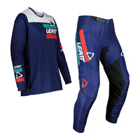 Leatt 22 Ride Pants/Jersey Combo Kit 3.5 Royal