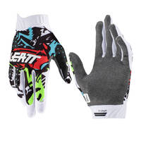 Leatt 23 Gloves Moto 1.5 Gripr Zebra *** CLEARANCE ***