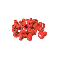 ODI Scooter Refill Pack-20 Push In Plugs Red-White Logo