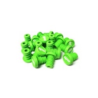 ODI Scooter Refill Pack-20 Push In Plugs Green-White Logo