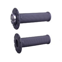 ODI Universal MX No Waffle Lock On W/ Slip Grip Graphite