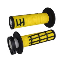 ODI MX V2 Emig 2.0 Lock On Grip Yellow/Black 2T/4T
