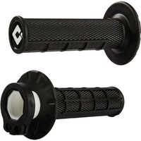 ODI MX Half Waffle Lock On Grip Black-2T/4T