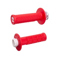 ODI MX Micro-X Half Waffle  Lock On Grip Red-2T/4T