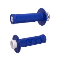 ODI MX Micro-X Half Waffle  Lock On Grip Blue-2T/4T