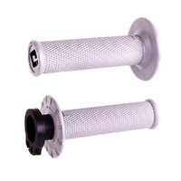 ODI MX No Waffle Lock On Grip White (Pro Soft) 2T/4T