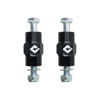 ODI MX Handlebar Mount Pee Wee Riser Kit 1.5" Rise-Black