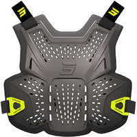 Shot Racing Gear Air Flow Black/Neon Yellow Chest Protector