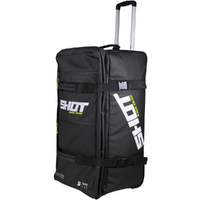 Shot Racing Gear Climatic Black/Neon Yellow Trolley Gear Bag