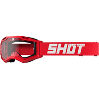 Shot Racing Gear Goggles Assault 2.0 Solid Red Gloss S