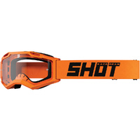 Shot Racing Gear Goggles Rocket 2.0 Neon Orange Gloss Kids S