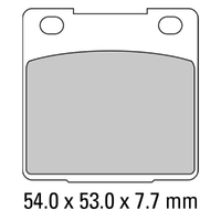 Ferodo Brake Pads Platinum Non Sintered 01-0183-P0