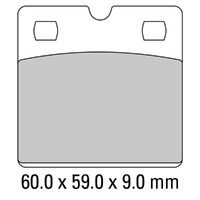 Ferodo Brake Pads Platinum Non Sintered 01-0204-P0