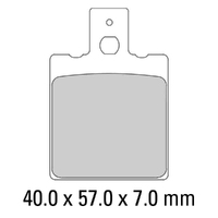 Ferodo Front Brake Pads for Ducati 350 Sport SL 1975 (P0)