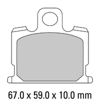 Ferodo Brake Pads Platinum Non Sintered 01-0277-P0