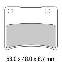 Ferodo Brake Pads Platinum Non Sintered 01-0390-P0