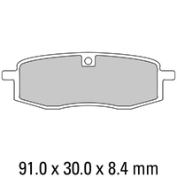 Ferodo Brake Pads Platinum Non Sintered 01-0411-P0