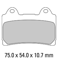 Ferodo Brake Pads Platinum Non Sintered 01-0449-P0