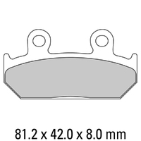 Ferodo Front Brake Pads for Honda NSR250 (MC16) 1987 (P0)