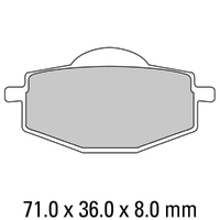 Ferodo Brake Pads AG Argento Non Sintered 01-0475-AG