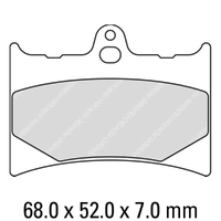 Ferodo Brake Pads Platinum Non Sintered 01-0498-P0
