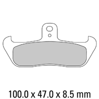 Ferodo Brake Pads Platinum Non Sintered 01-0499-P0