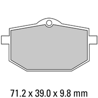 Ferodo Brake Pads Platinum Non Sintered 01-0583-P0