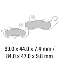 Ferodo Brake Pads Platinum Non Sintered 01-0607-P0