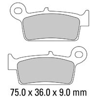 Ferodo Brake Pads AG Argento Non Sintered 01-0672-AG