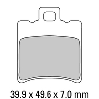 Ferodo Brake Pads Eco Friction Non Sintered 01-0680-EF